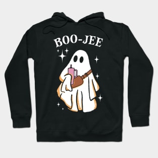 Funny Boo-Jee Spooky Season Ghost Halloween Hoodie